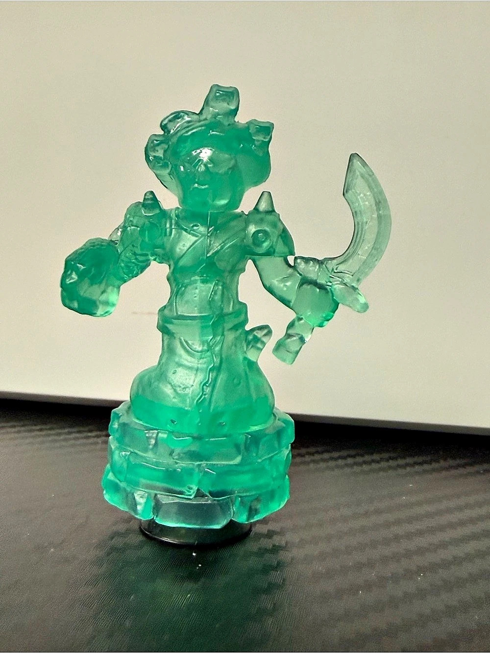 Akedo Ultimate Arcade Warriors Translucent Green Sword Fighter Figure